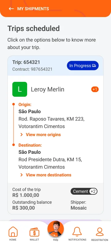 Simplified UI details