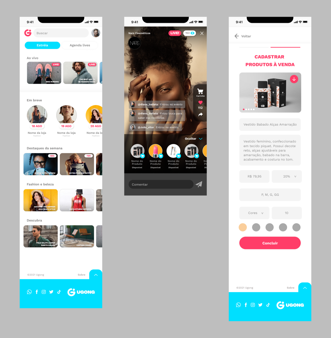 Ugong Interface Overview