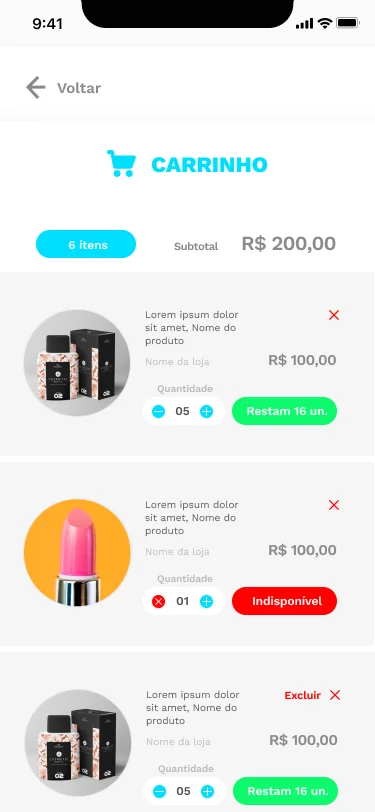 Integrated Cart & Inventory